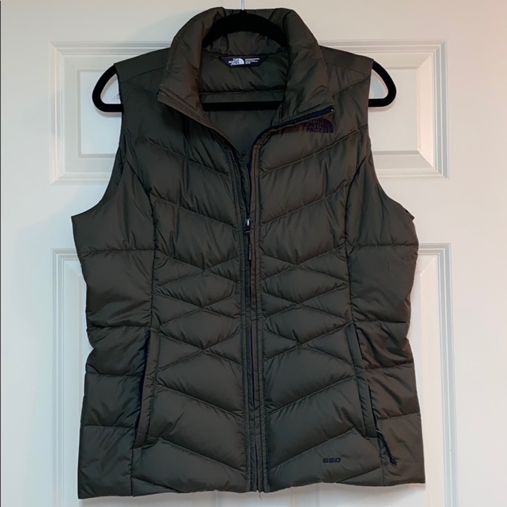 Army Green Northface vest